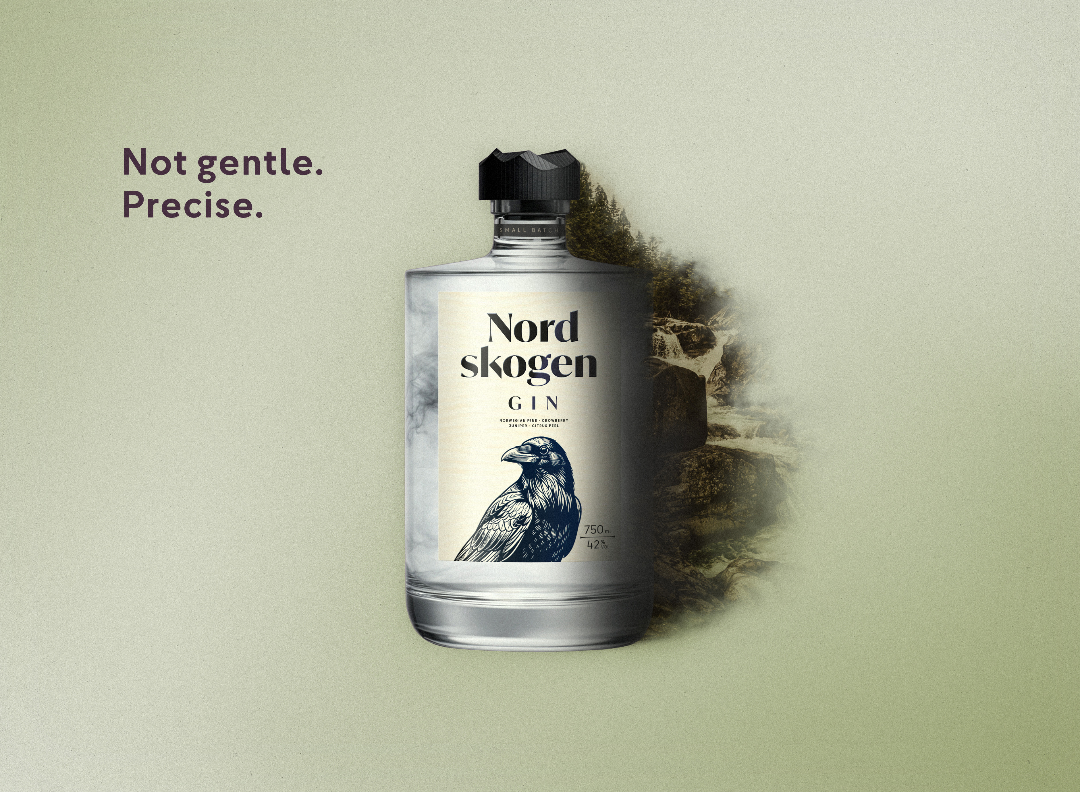 Nordskogen Keyvisual Not gentle. Precise.